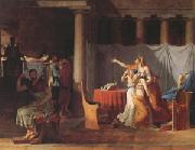 Jacques-Louis  David, The Lictors Bring to Brutus the Bodies of His Sons,Paris (mk05)